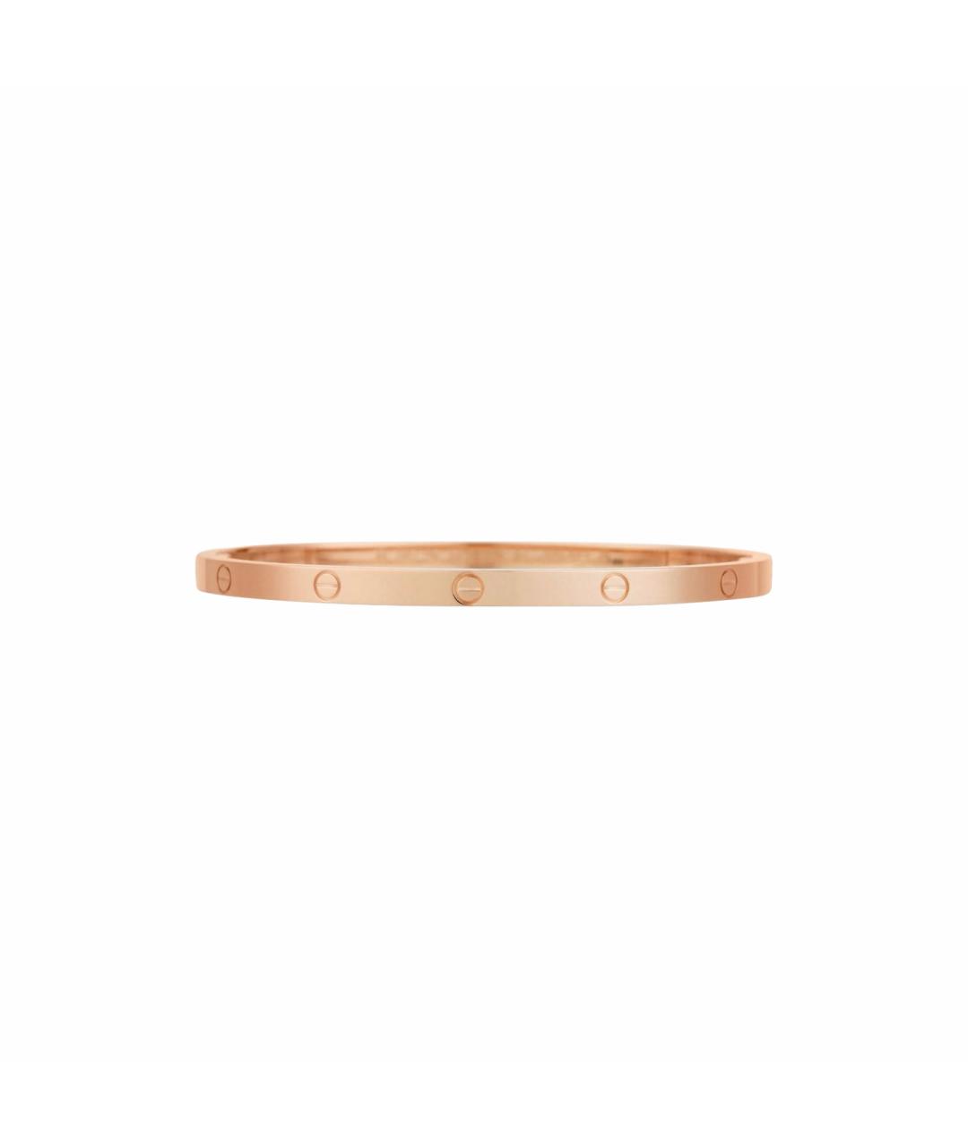 CARTIER Розовый браслет из розового золота, фото 1