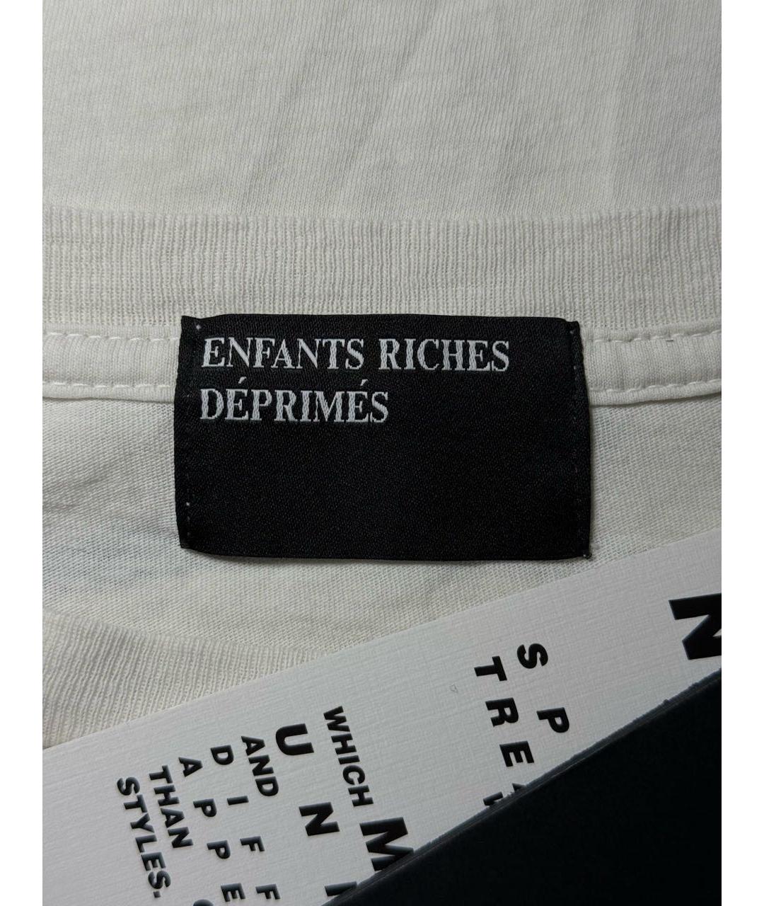 Enfants Riches Déprimés Белая хлопковая футболка, фото 6