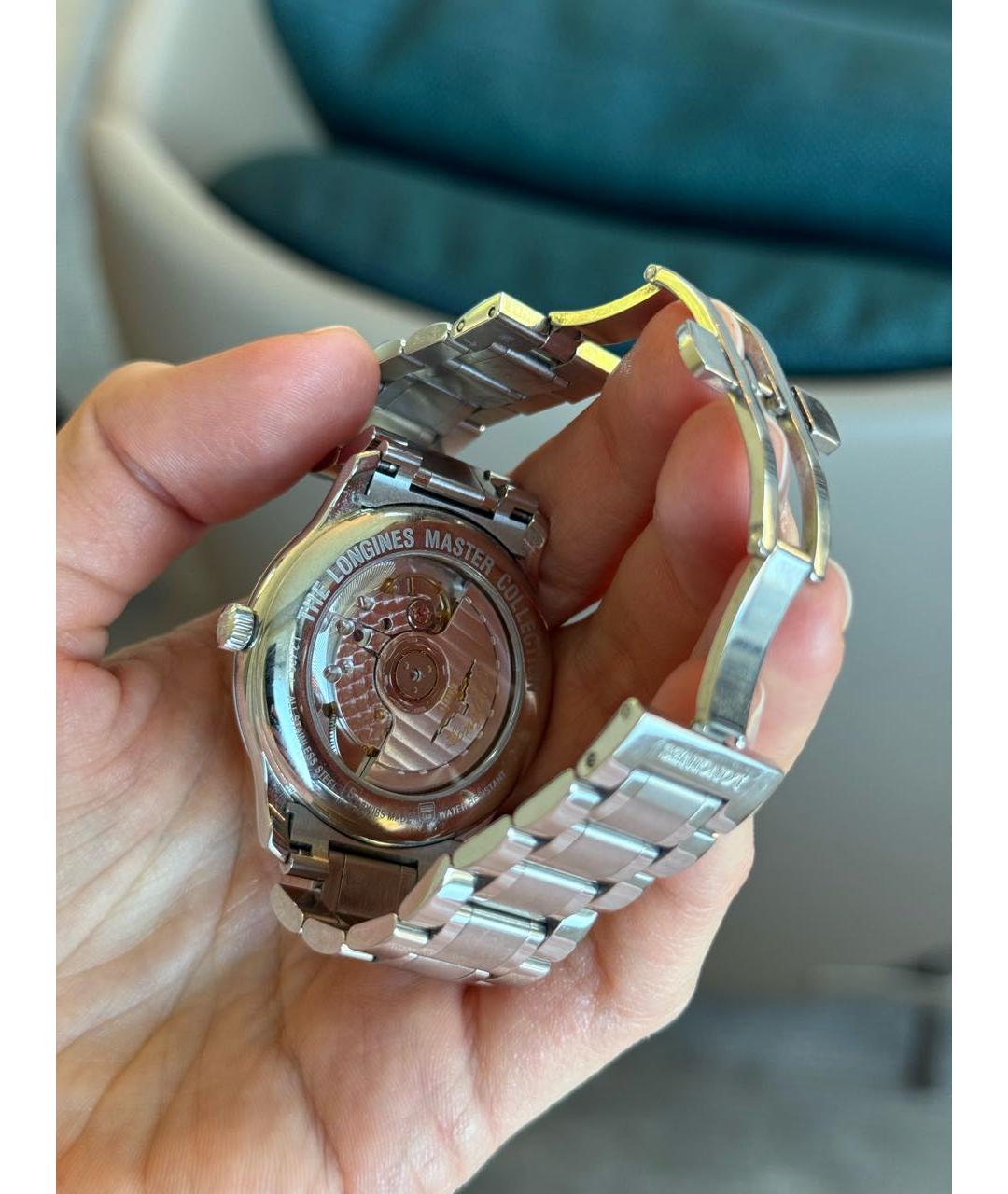 LONGINES Серые часы, фото 3