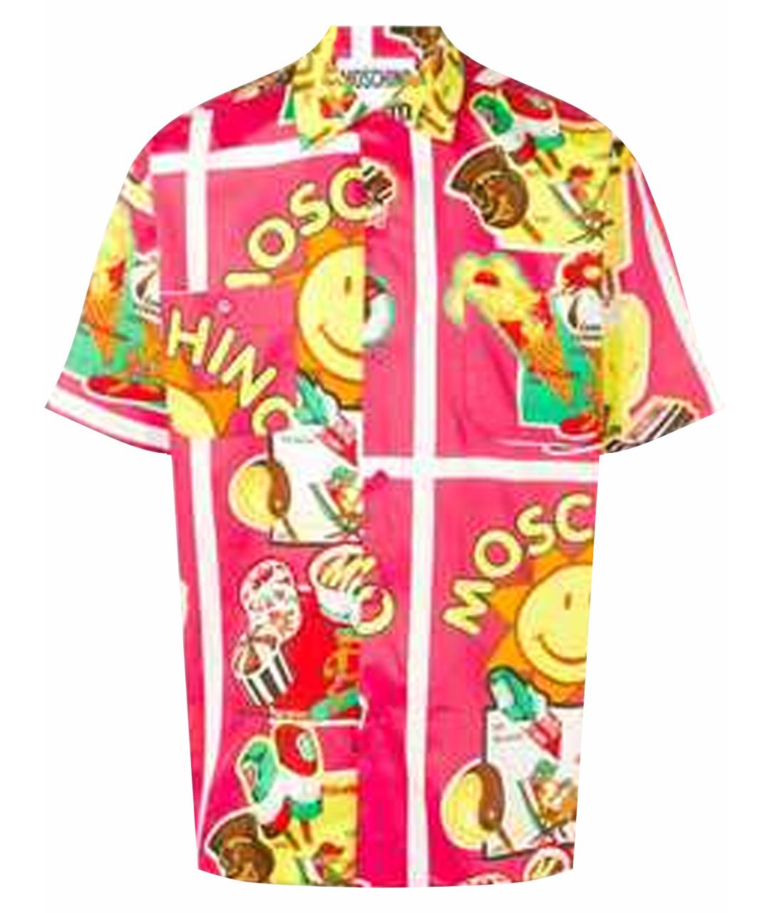 MOSCHINO Мульти хлопковая кэжуал рубашка, фото 1