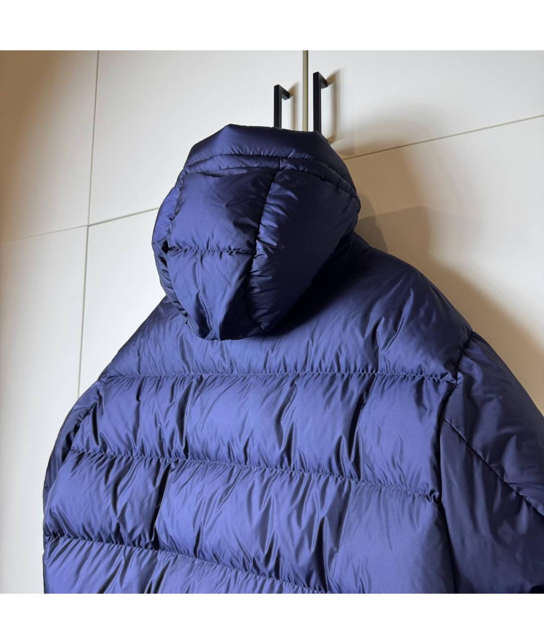 MONCLER Синяя парка, фото 5