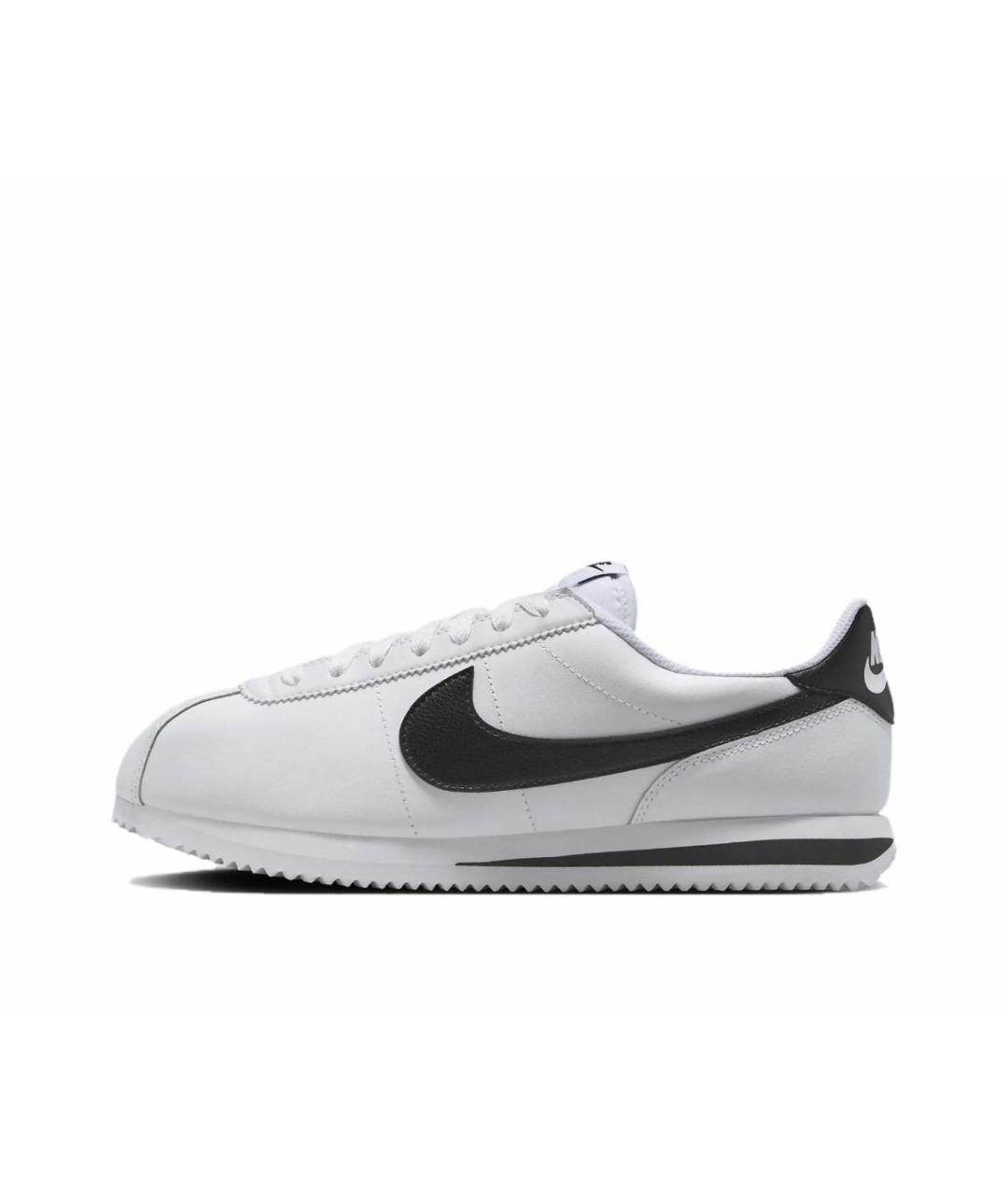 NIKE Белые кожаные кроссовки, фото 4