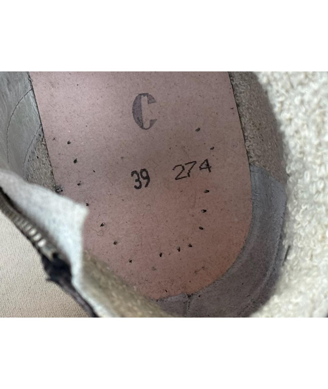 GOLDEN GOOSE DELUXE BRAND Черные кожаные кеды, фото 5