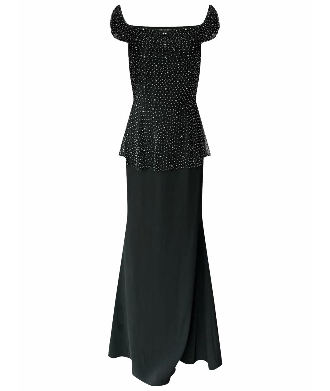 BADGLEY MISCHKA Черное полиэстеровое вечернее платье, фото 1