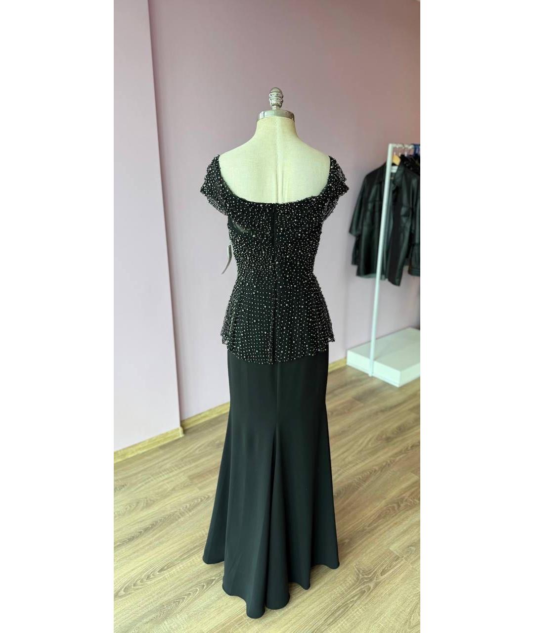 BADGLEY MISCHKA Черное полиэстеровое вечернее платье, фото 2
