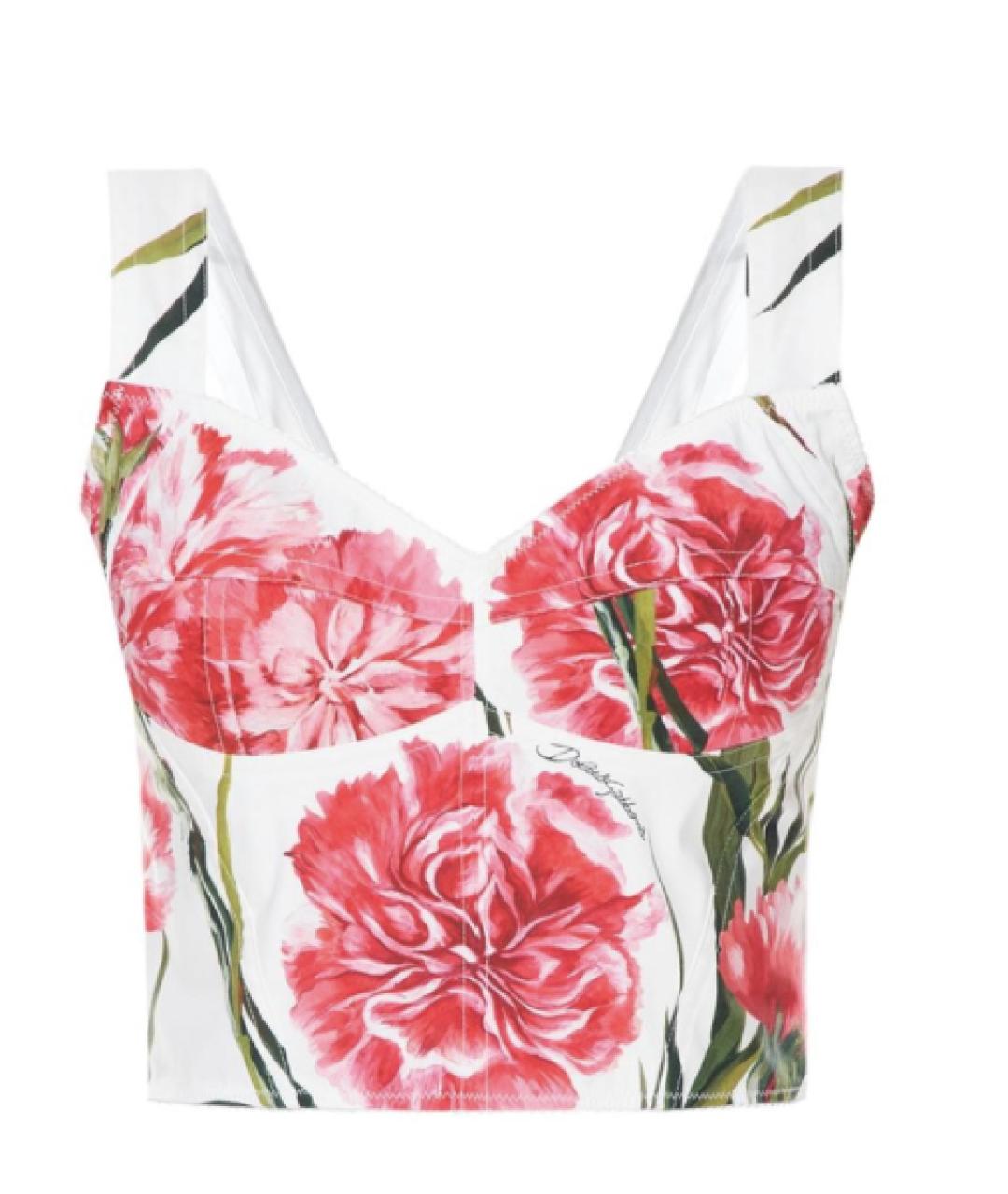 DOLCE&GABBANA Мульти майка, фото 1