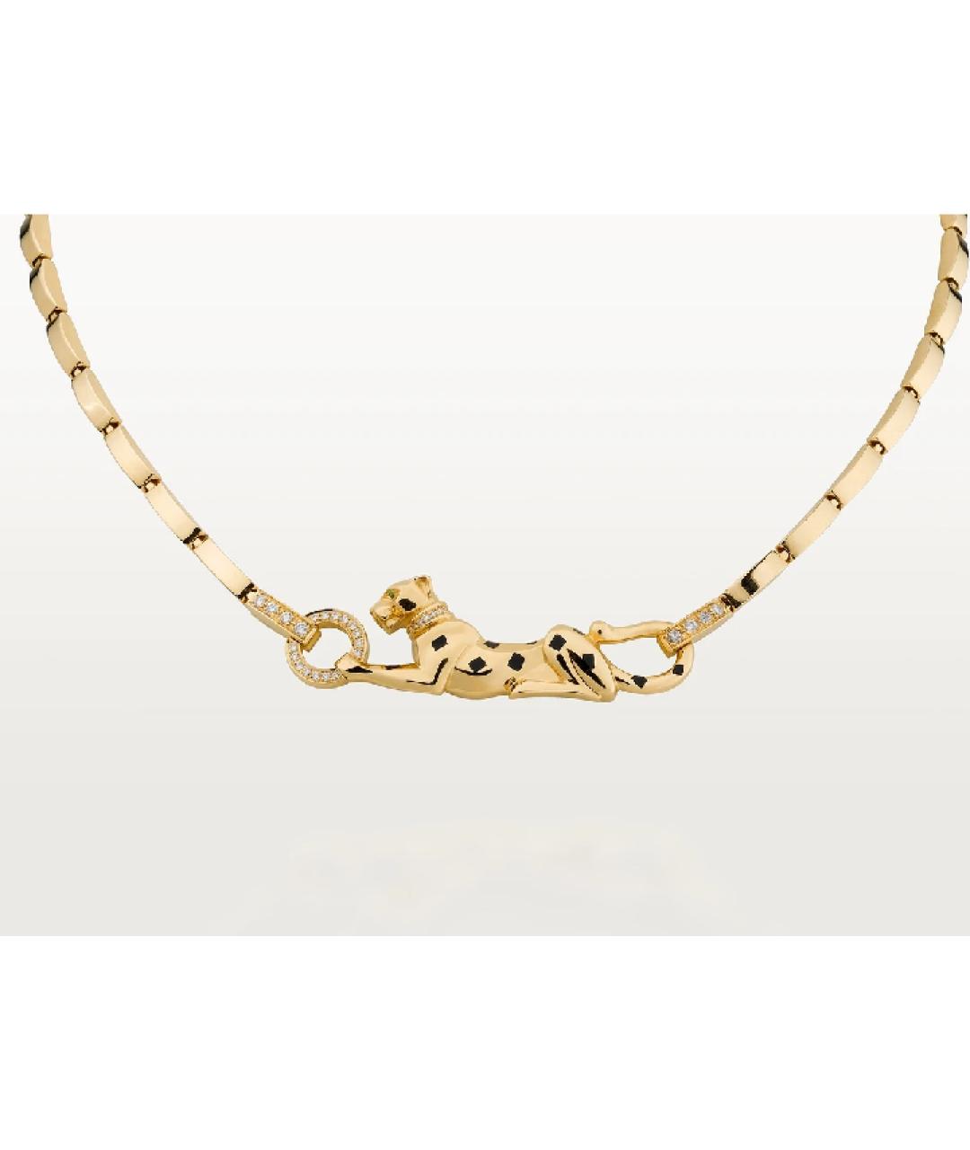 CARTIER Золотое колье из желтого золота, фото 5