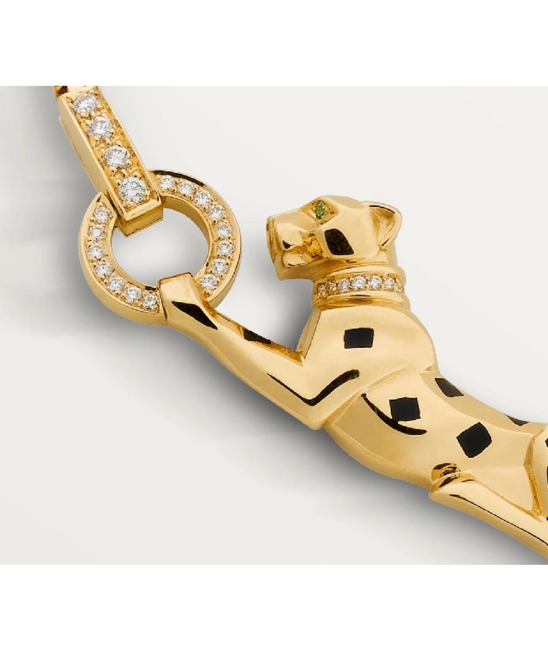 CARTIER Золотое колье из желтого золота, фото 3