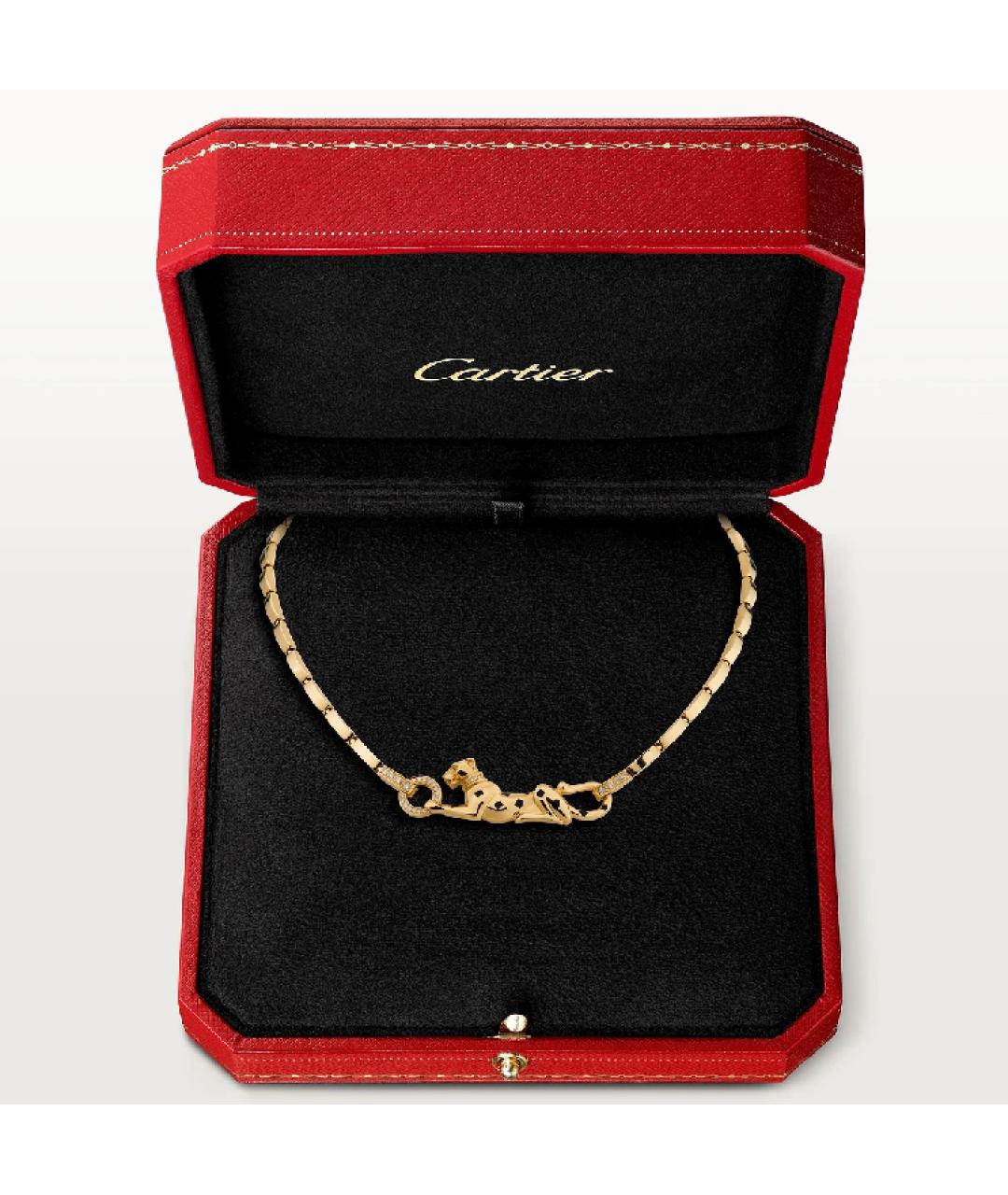 CARTIER Золотое колье из желтого золота, фото 4