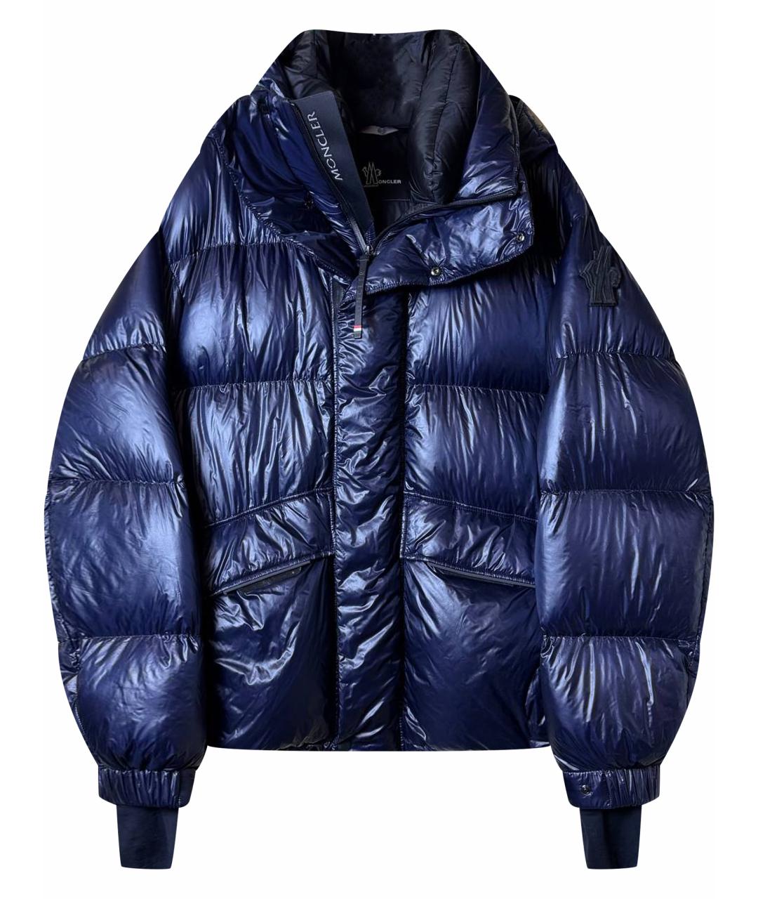 MONCLER GRENOBLE Синий пуховик, фото 1