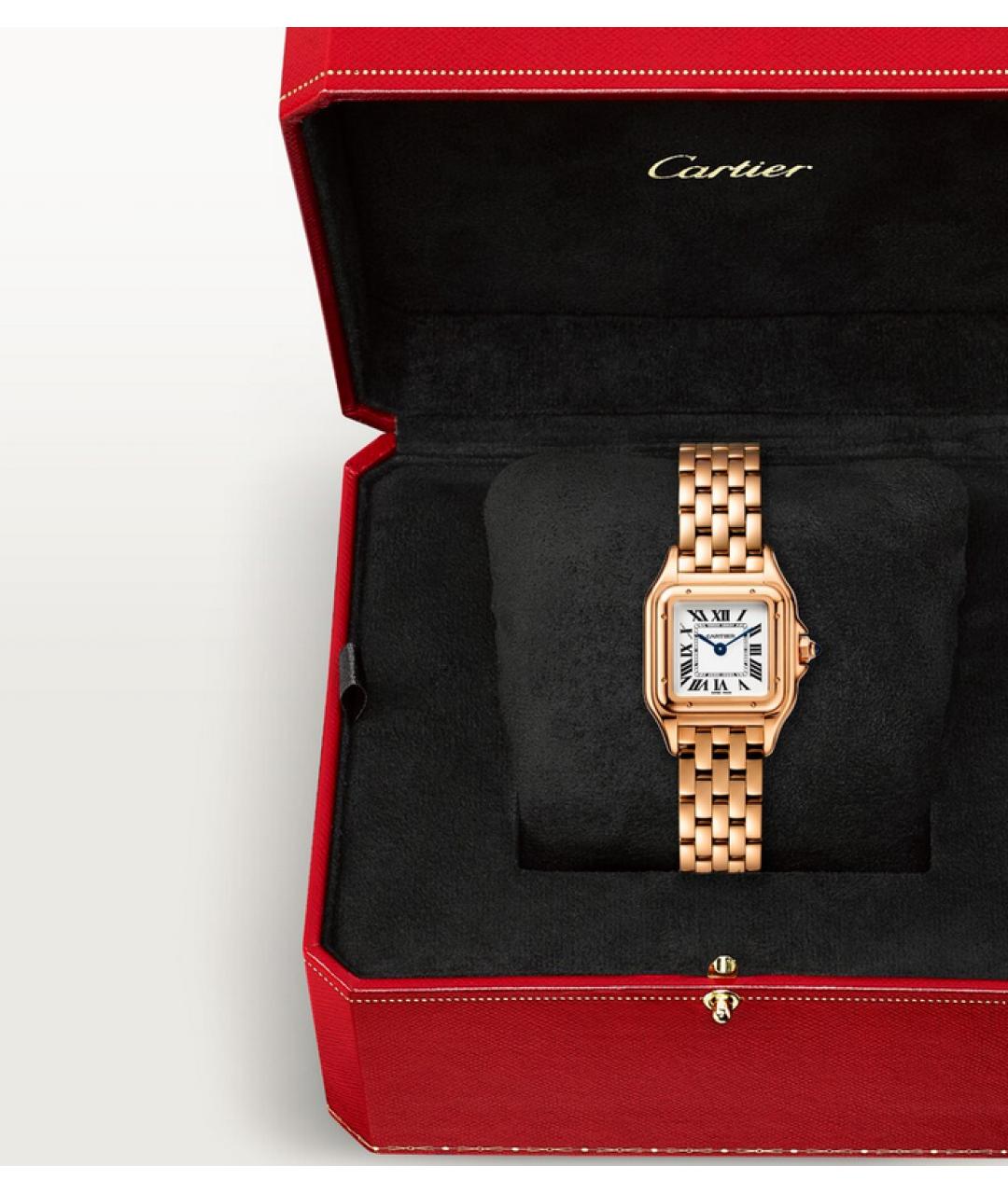 CARTIER Золотые часы из розового золота, фото 3