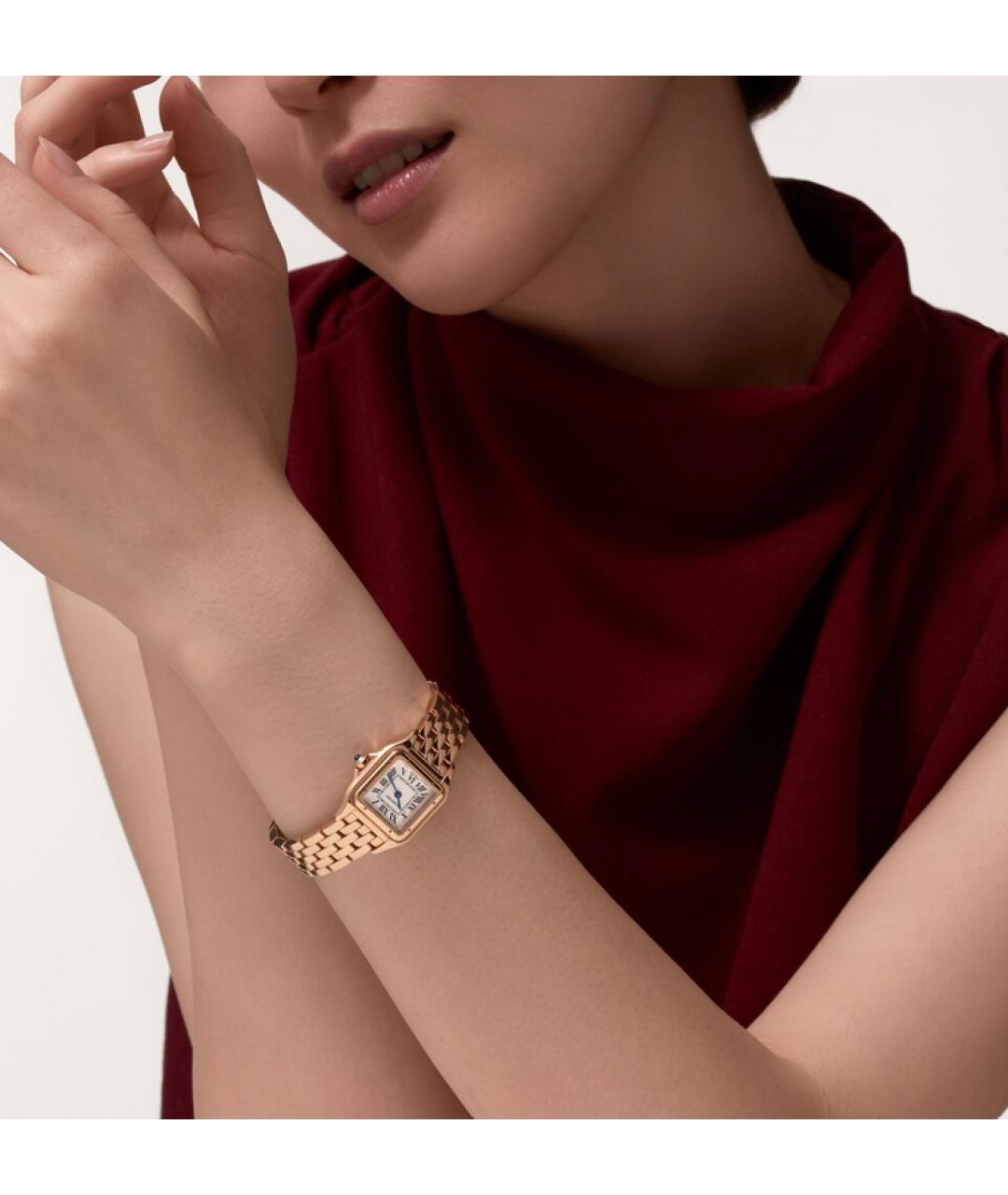 CARTIER Золотые часы из розового золота, фото 4