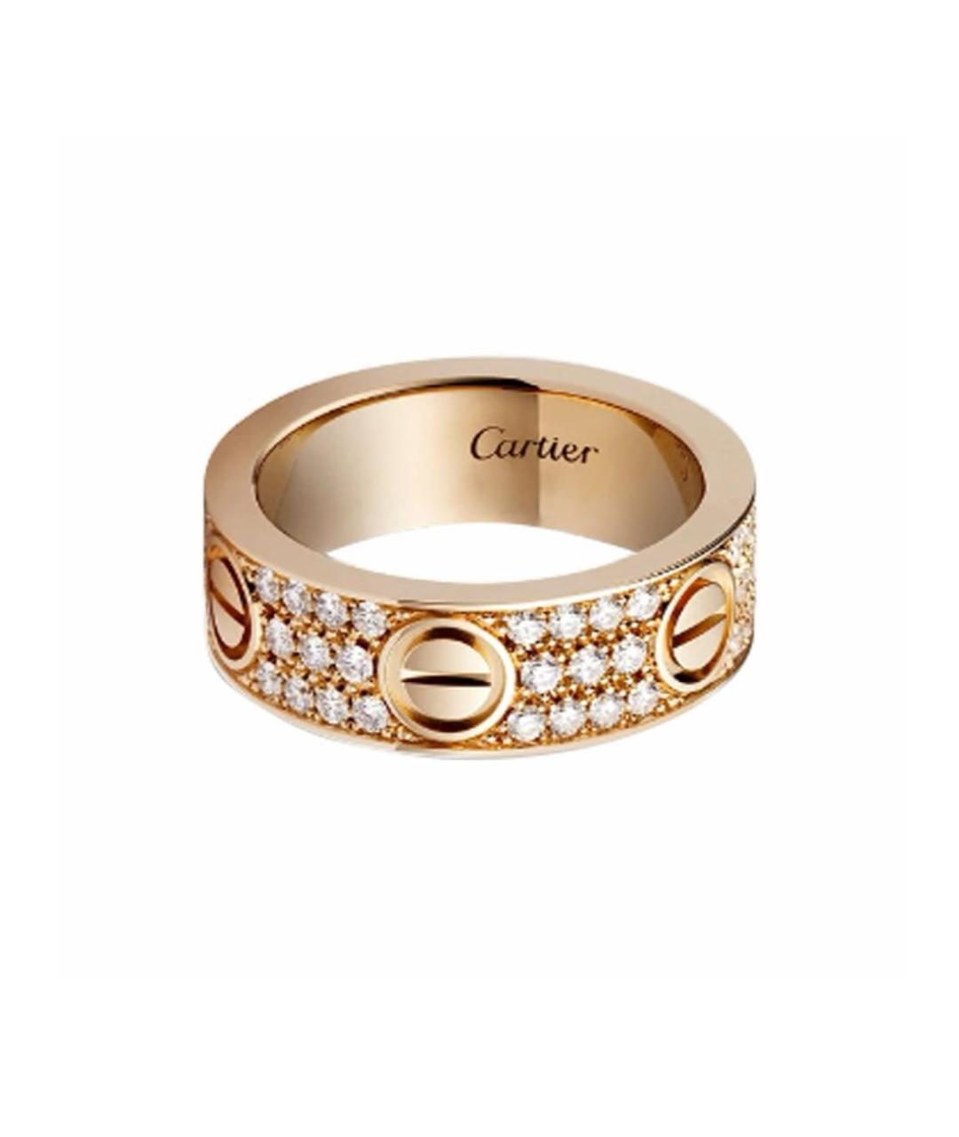 CARTIER Золотое кольцо из розового золота, фото 2