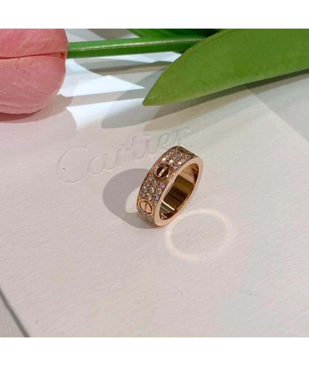 CARTIER Золотое кольцо из розового золота, фото 8