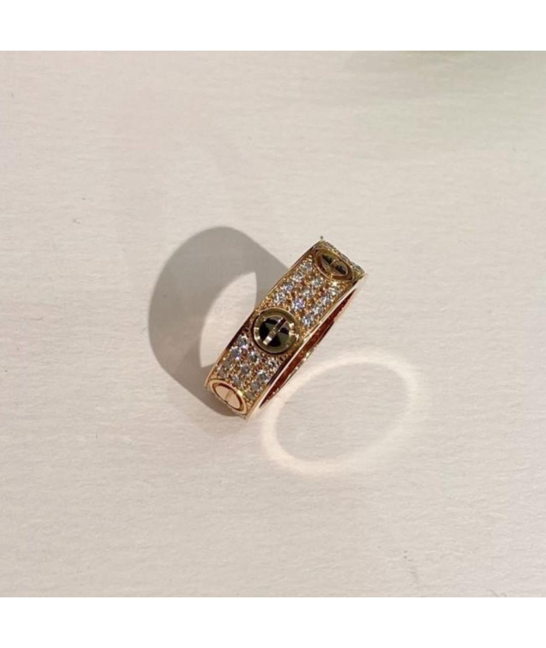 CARTIER Золотое кольцо из розового золота, фото 5