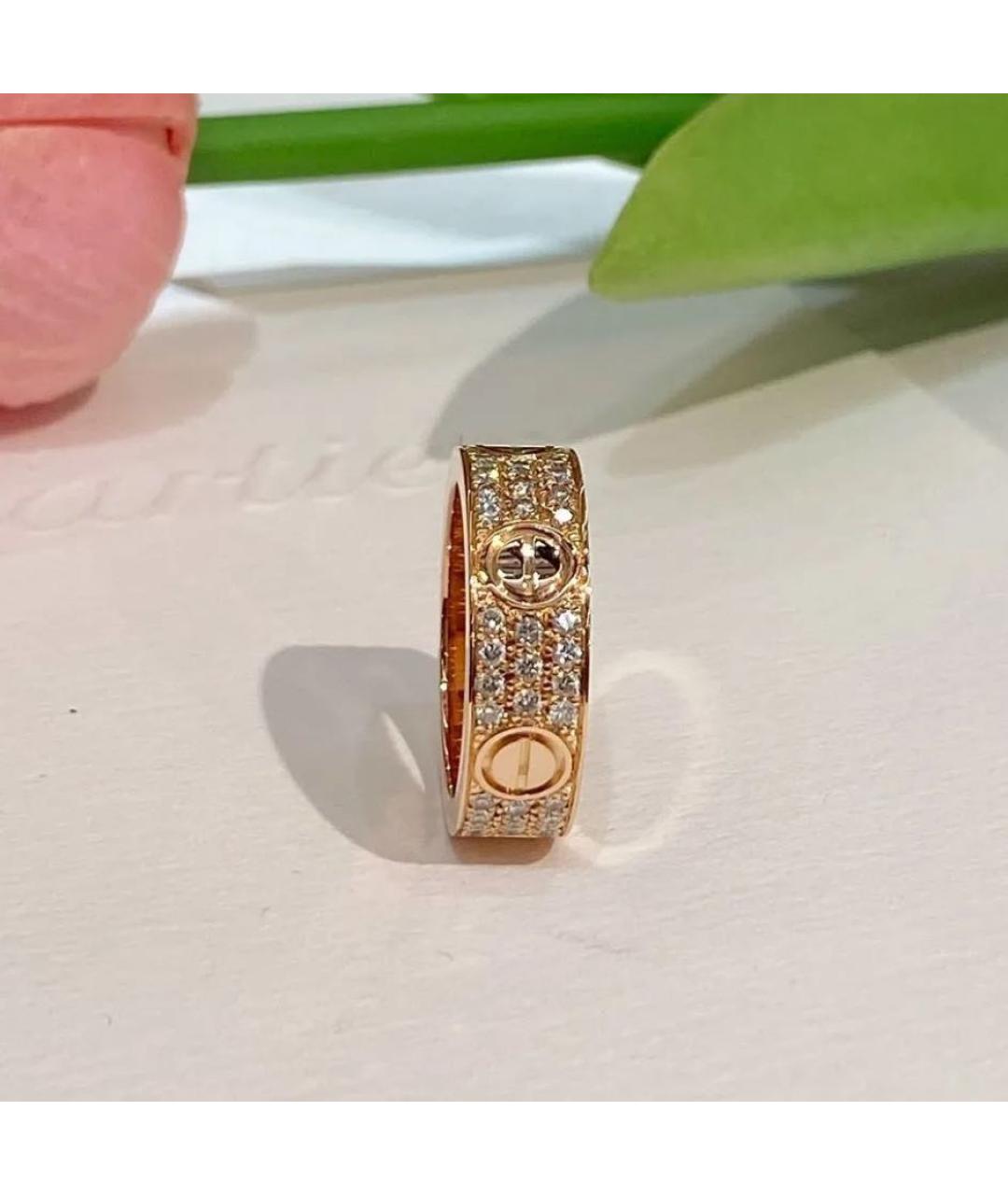 CARTIER Золотое кольцо из розового золота, фото 6