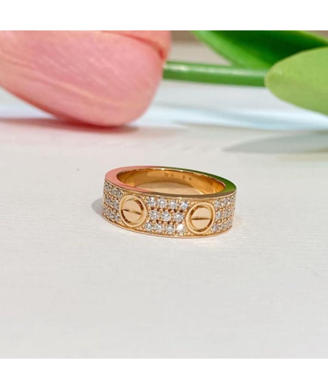CARTIER Золотое кольцо из розового золота, фото 3