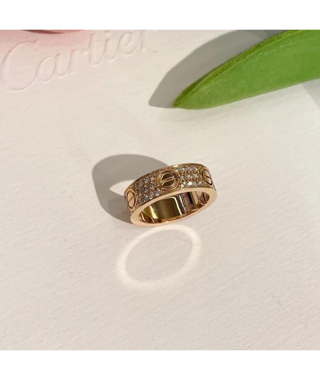 CARTIER Золотое кольцо из розового золота, фото 4