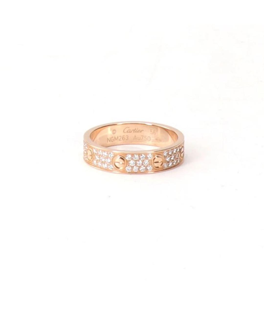 CARTIER Золотое кольцо из розового золота, фото 5