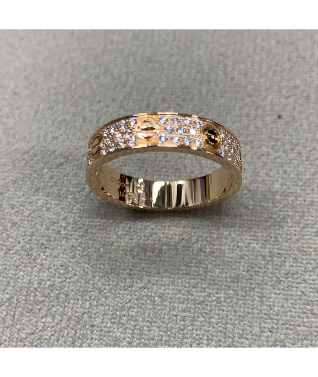 CARTIER Золотое кольцо из розового золота, фото 3