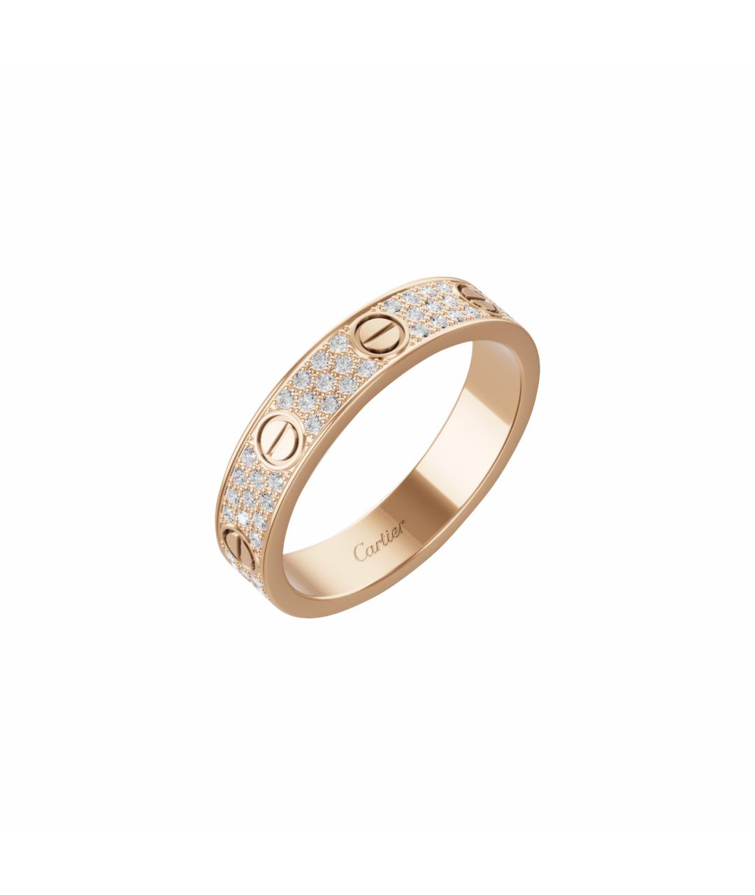 CARTIER Золотое кольцо из розового золота, фото 1