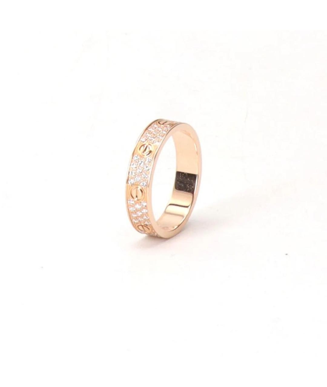 CARTIER Золотое кольцо из розового золота, фото 4