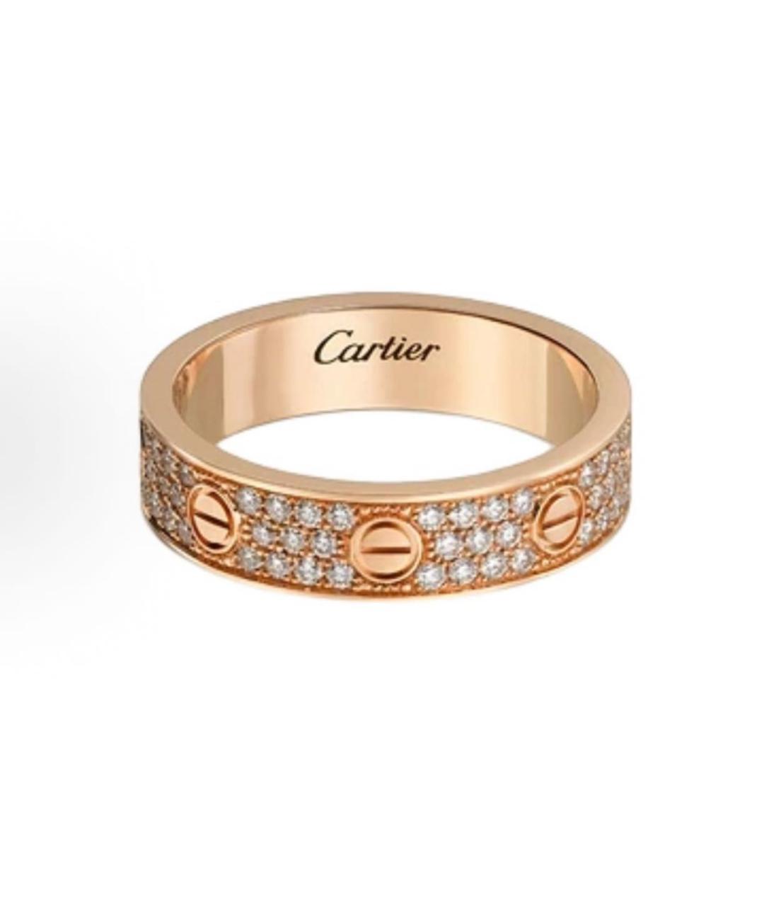 CARTIER Золотое кольцо из розового золота, фото 2