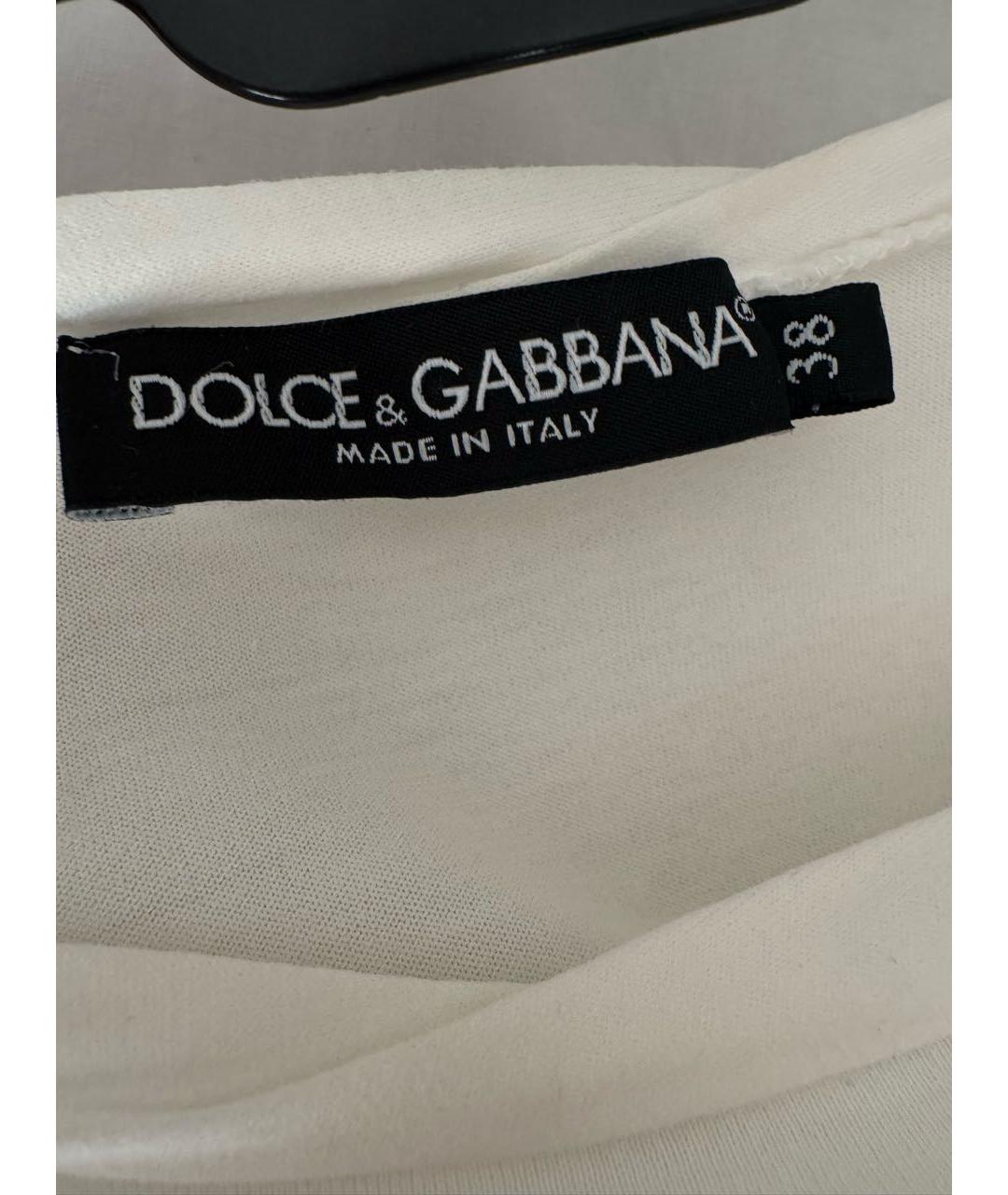 DOLCE&GABBANA Хлопковая футболка, фото 4