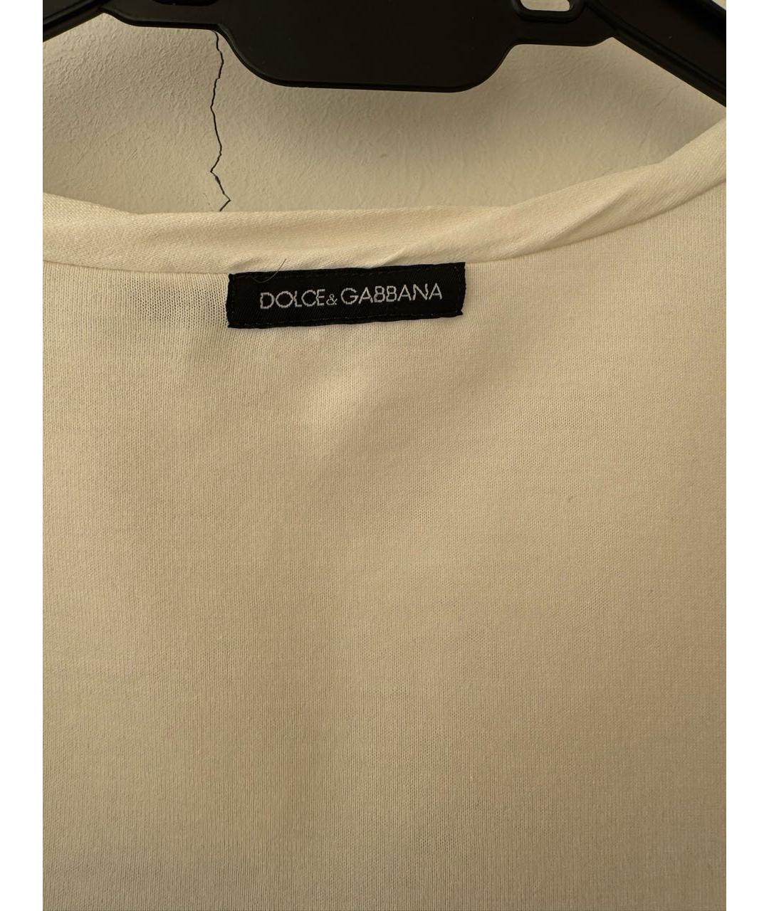 DOLCE&GABBANA Хлопковая футболка, фото 3