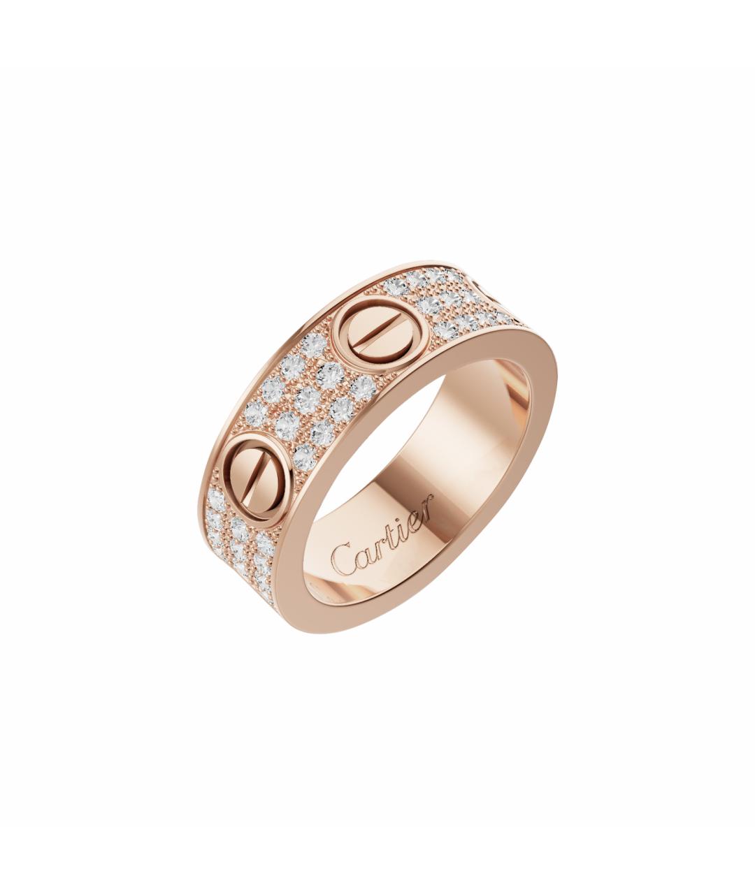 CARTIER Золотое кольцо из розового золота, фото 1