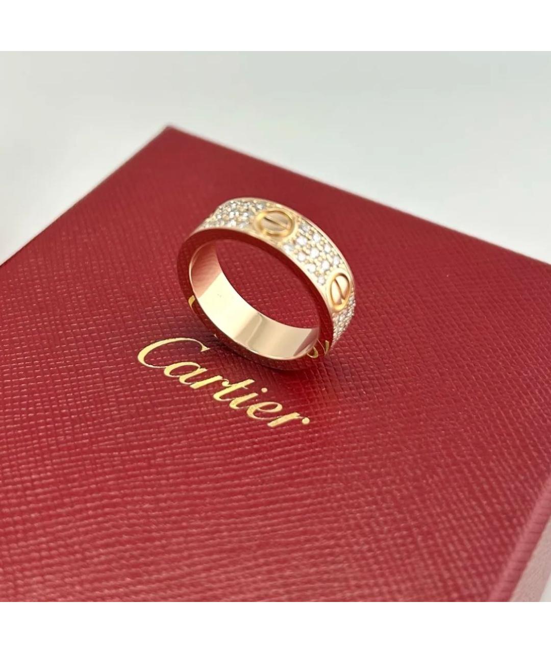 CARTIER Золотое кольцо из розового золота, фото 6