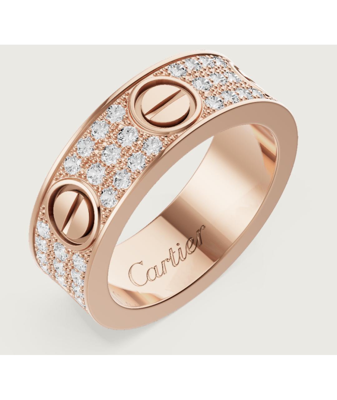 CARTIER Золотое кольцо из розового золота, фото 8