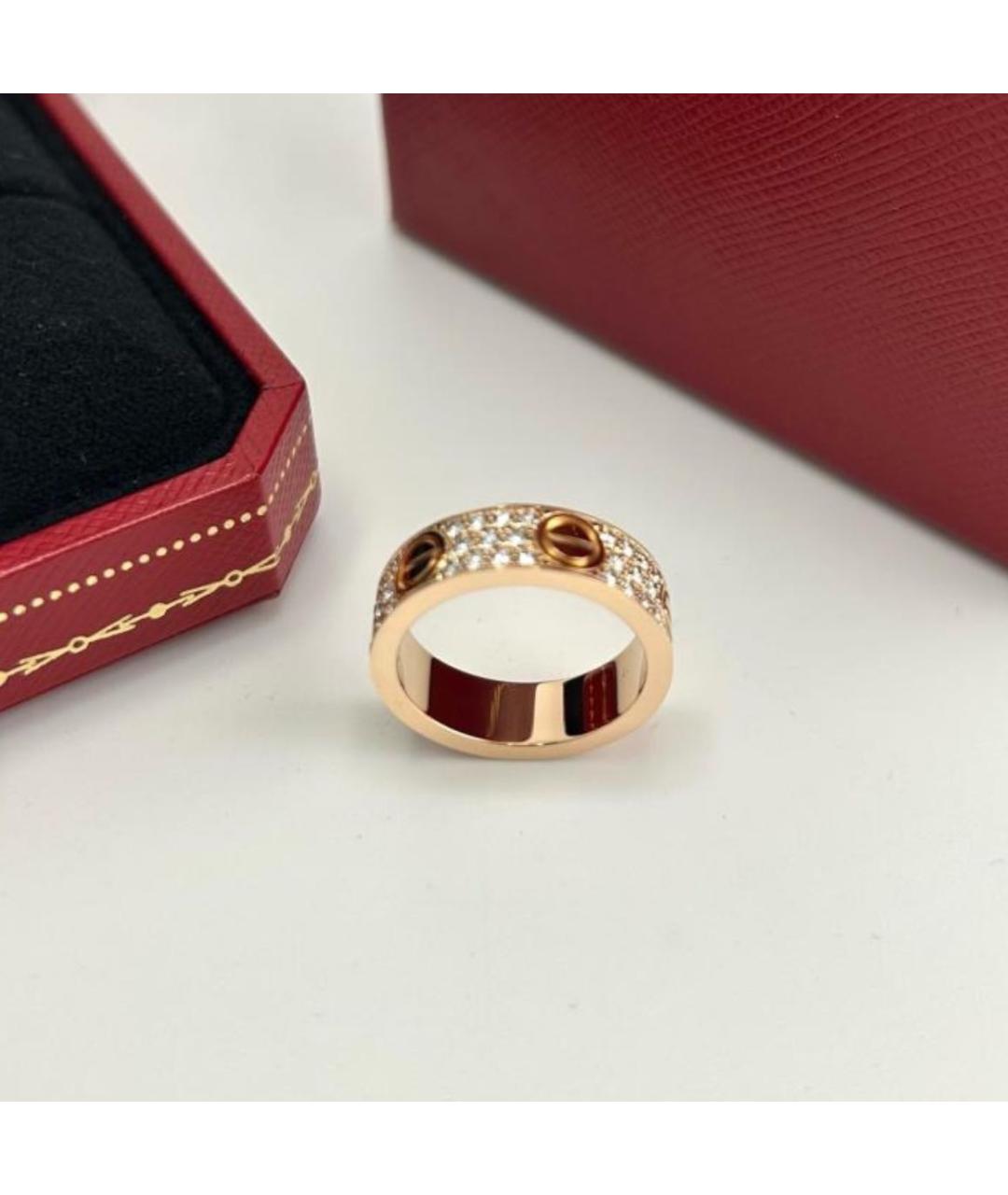 CARTIER Золотое кольцо из розового золота, фото 5