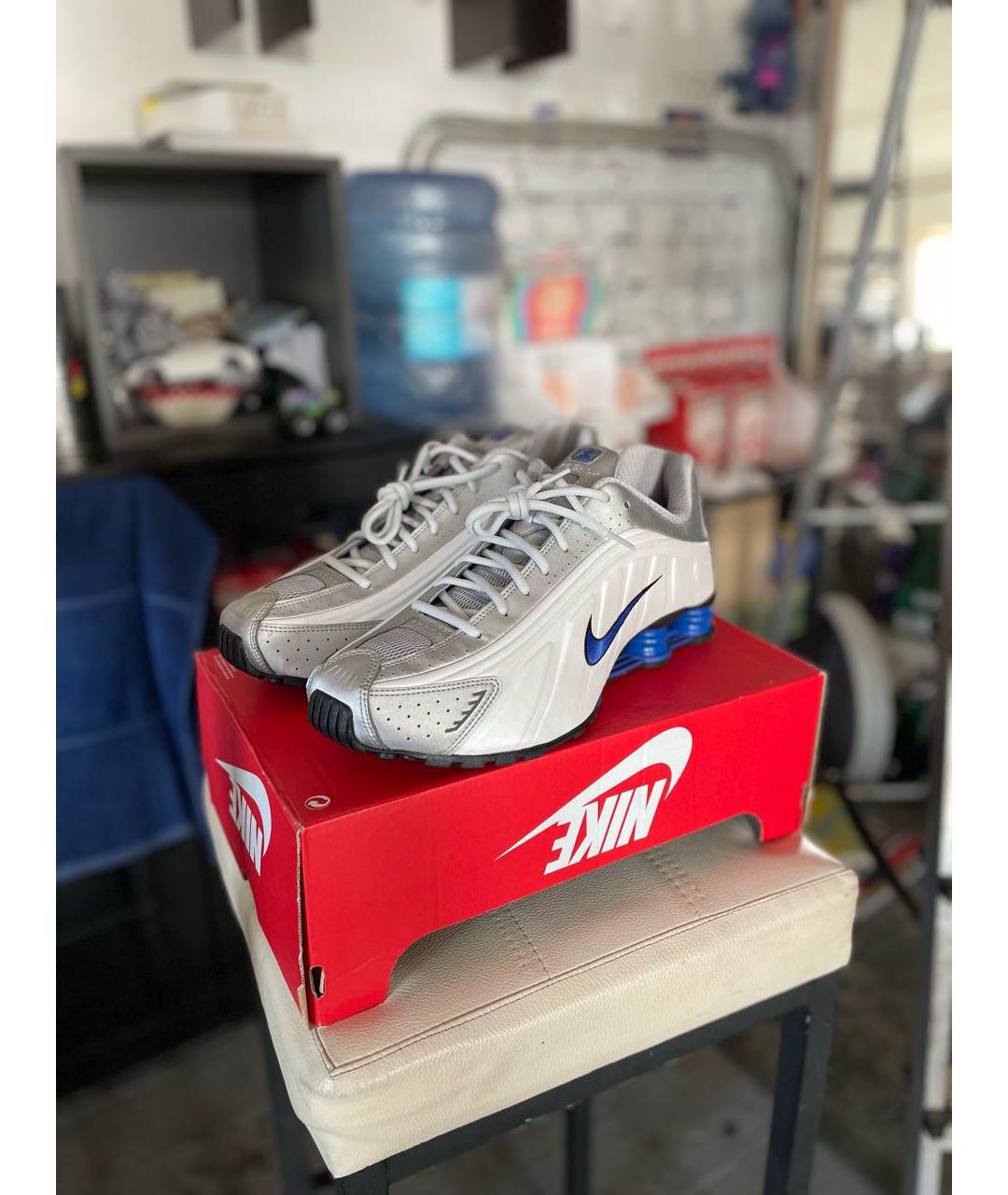 NIKE Белые низкие кроссовки / кеды из искусственной кожи, фото 2