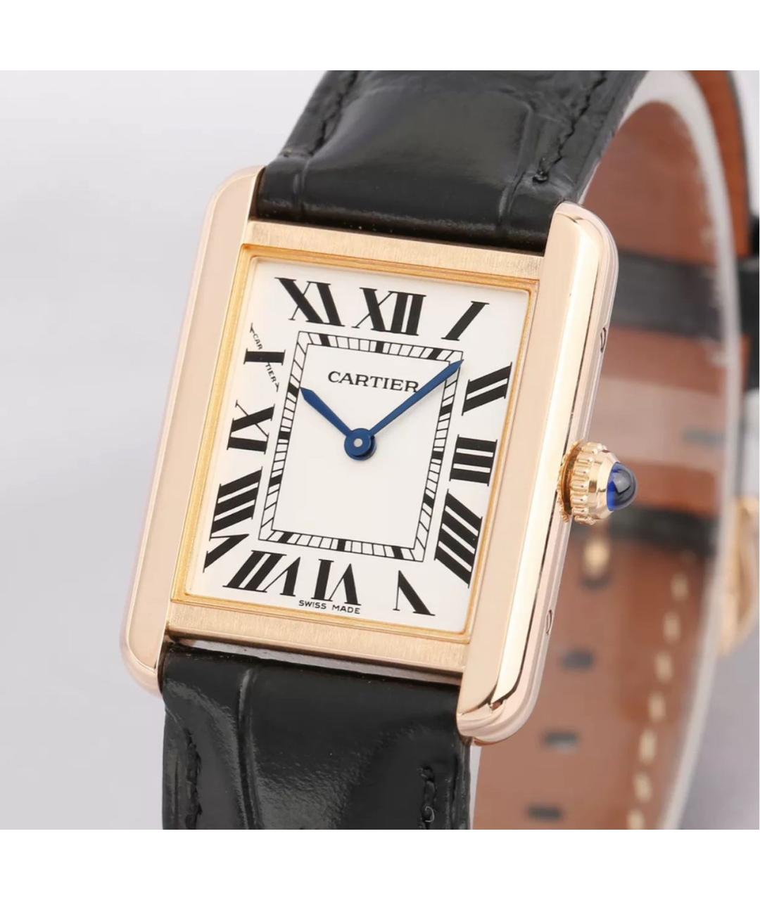 CARTIER Золотые часы из розового золота, фото 5