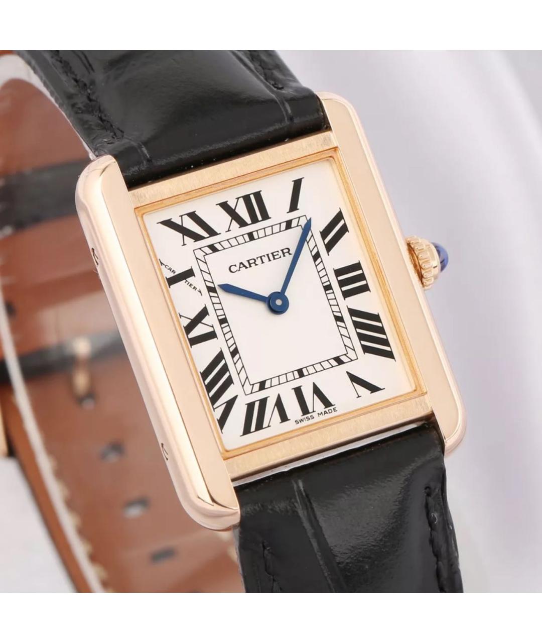 CARTIER Золотые часы из розового золота, фото 6
