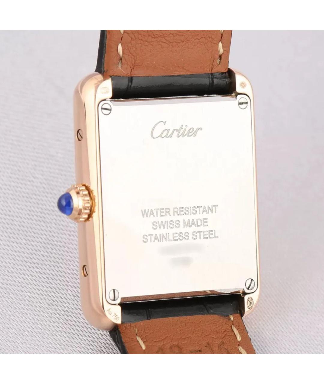 CARTIER Золотые часы из розового золота, фото 2