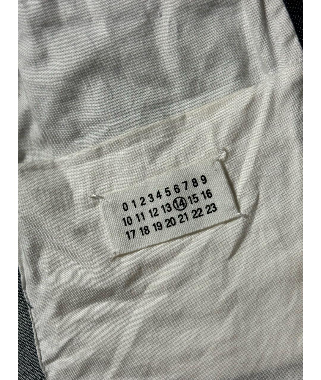 MAISON MARGIELA Темно-синяя деним куртка, фото 5