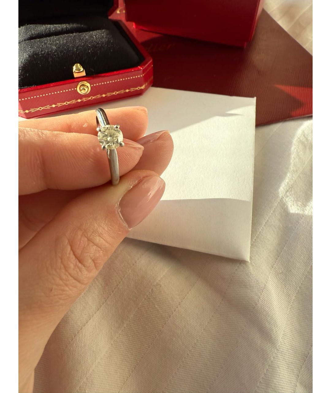 CARTIER Платиновое кольцо, фото 2