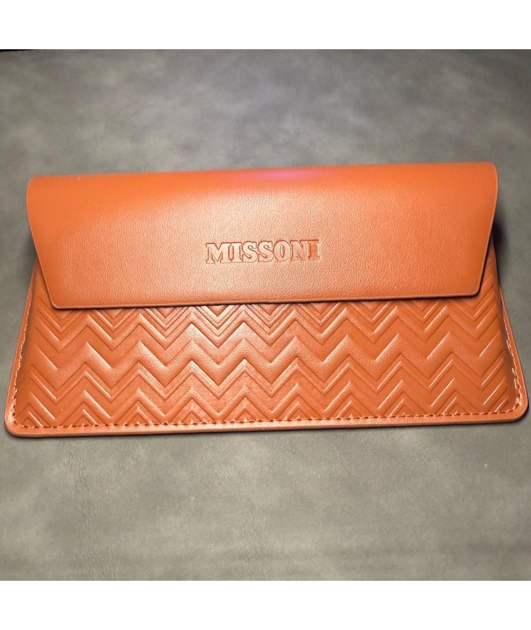 MISSONI Мульти металлические солнцезащитные очки, фото 4