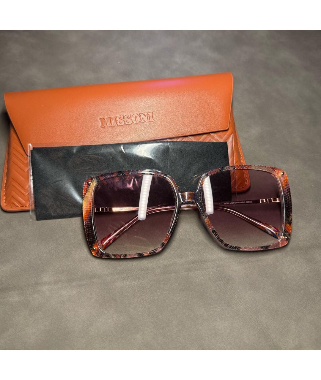 MISSONI Мульти металлические солнцезащитные очки, фото 3