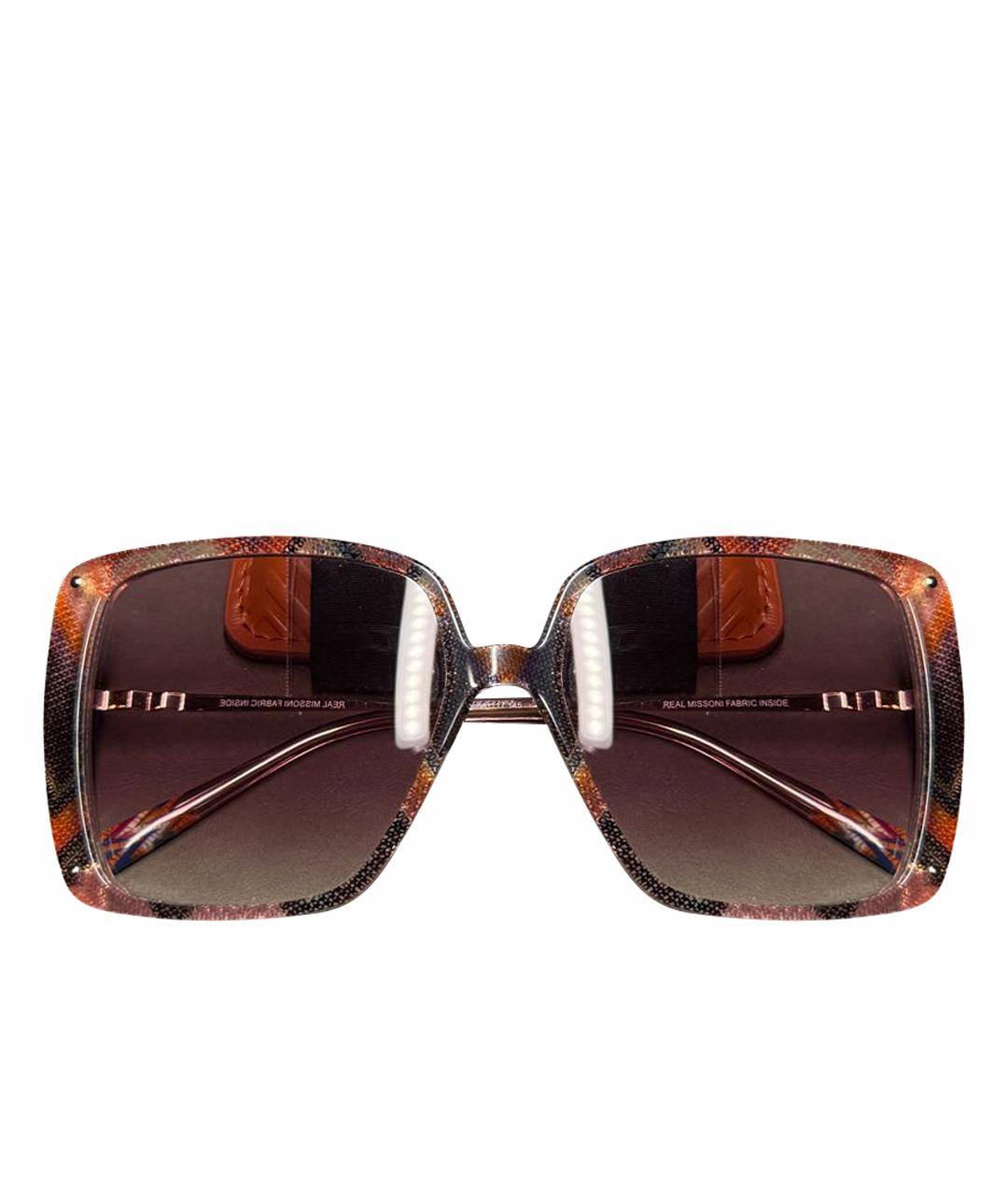 MISSONI Мульти металлические солнцезащитные очки, фото 1
