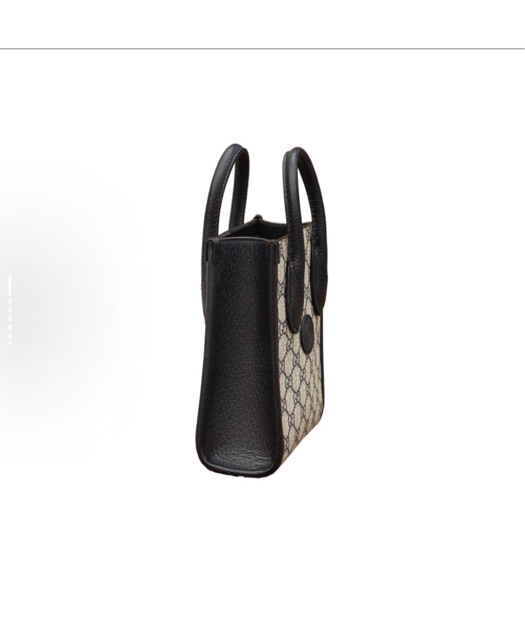 GUCCI Черная сумка тоут, фото 4