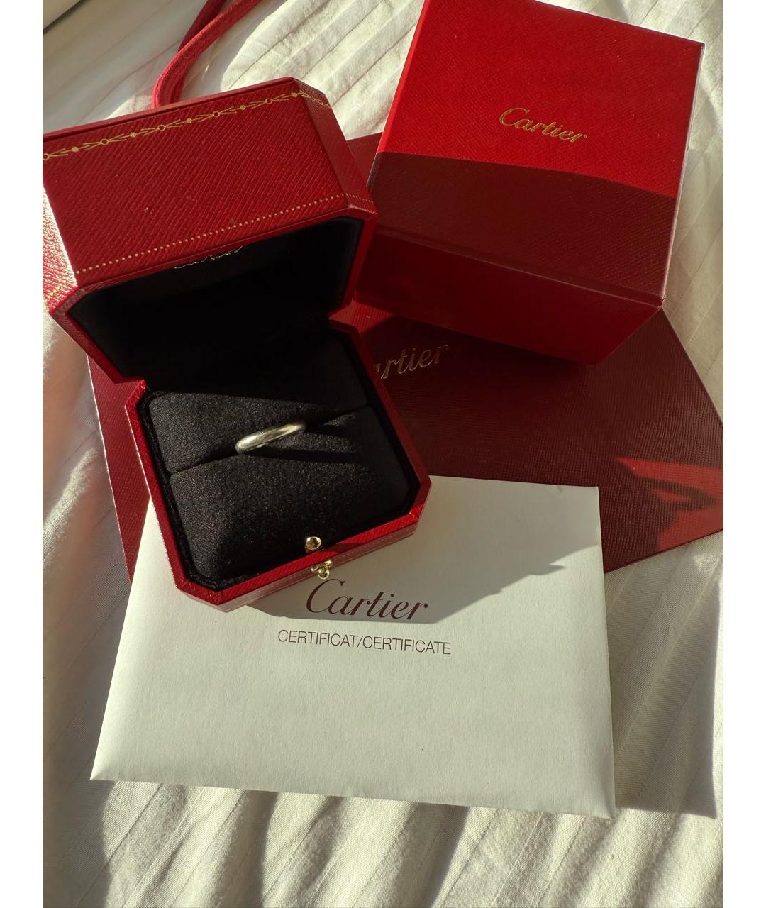 CARTIER Платиновое кольцо, фото 5