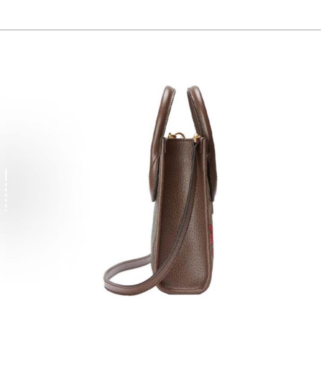 GUCCI Коричневая сумка тоут, фото 4