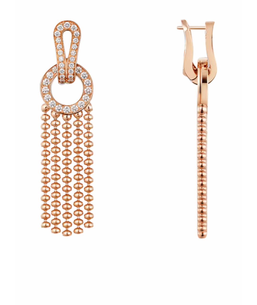 CARTIER Золотые серьги из розового золота, фото 1