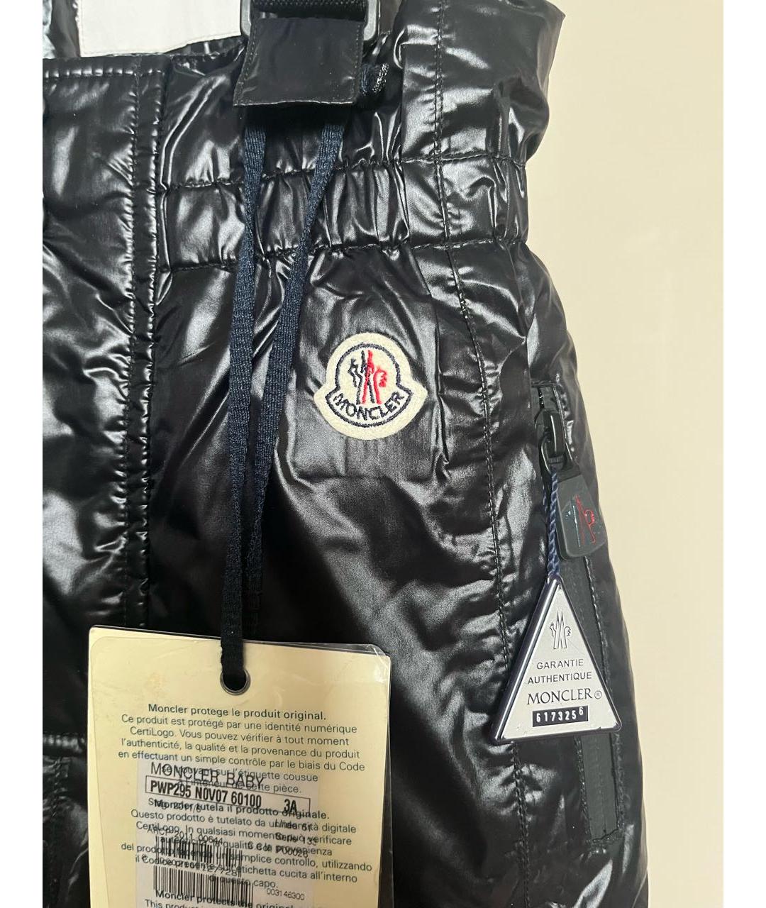 MONCLER Черные брюки и шорты, фото 4
