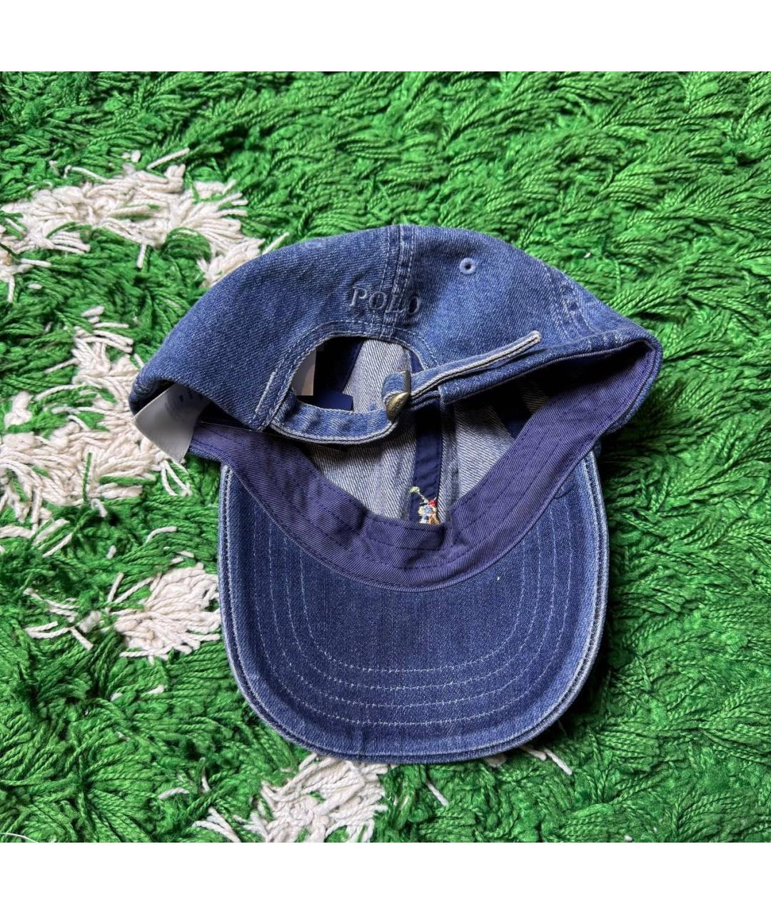 POLO RALPH LAUREN Темно-синяя кепка/бейсболка, фото 5