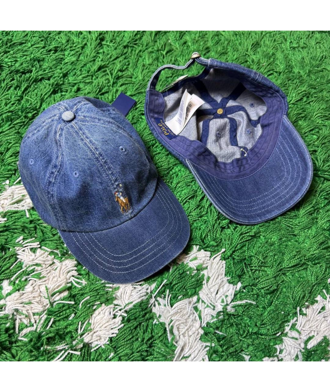 POLO RALPH LAUREN Темно-синяя кепка/бейсболка, фото 9