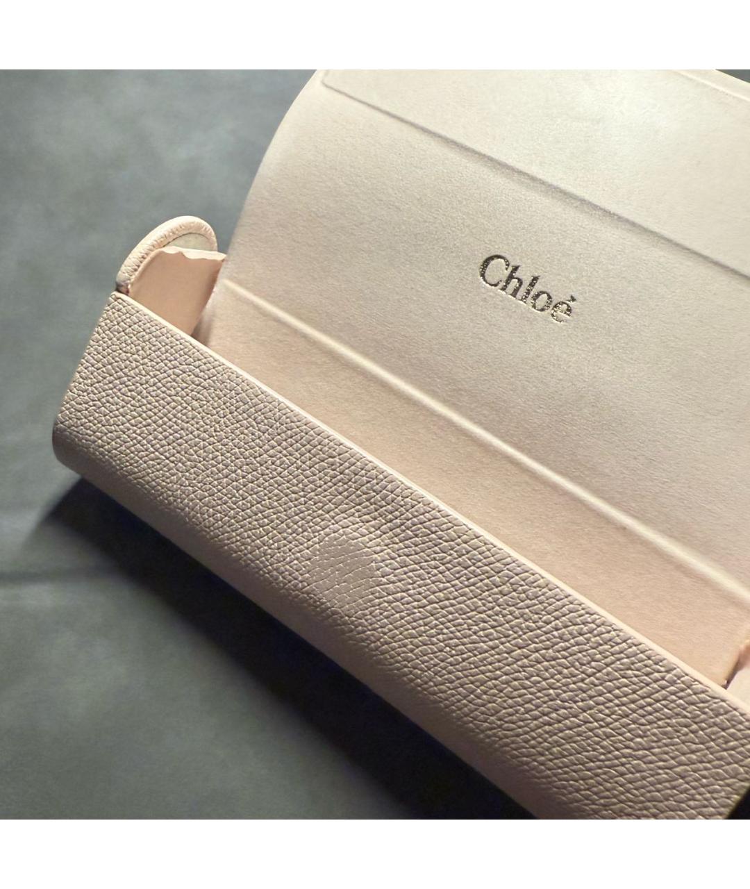 CHLOE Мульти пластиковые солнцезащитные очки, фото 4